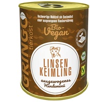 EP unklar   6er-VE Hunde Erg&auml;nzungsfutter Bio Linsen-Keimling 800g Gringo - Bild 1