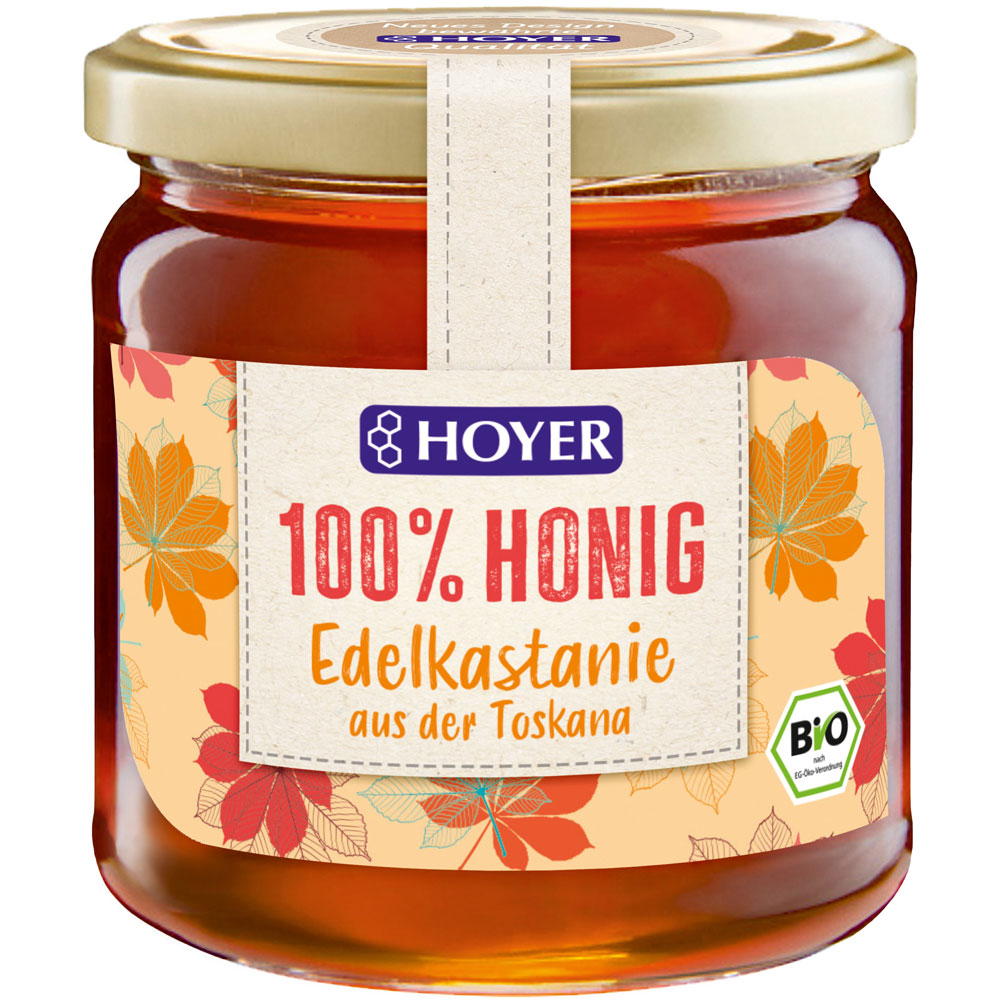 Edelkastanienhonig 500g  Hoyer - Bild 1