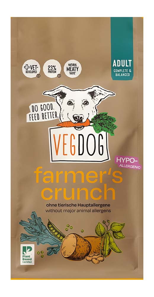 Farmer's Crunch Hund Trocken-Alleinfutter 10kg VegDog - Bild 1