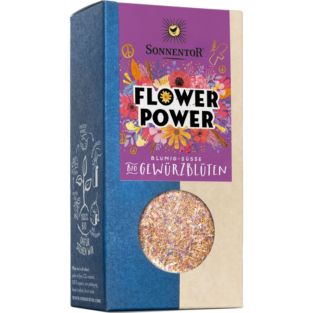 Flower Power Gewürz-Blüten-Mischung 35g Sonnentor - Bild 1