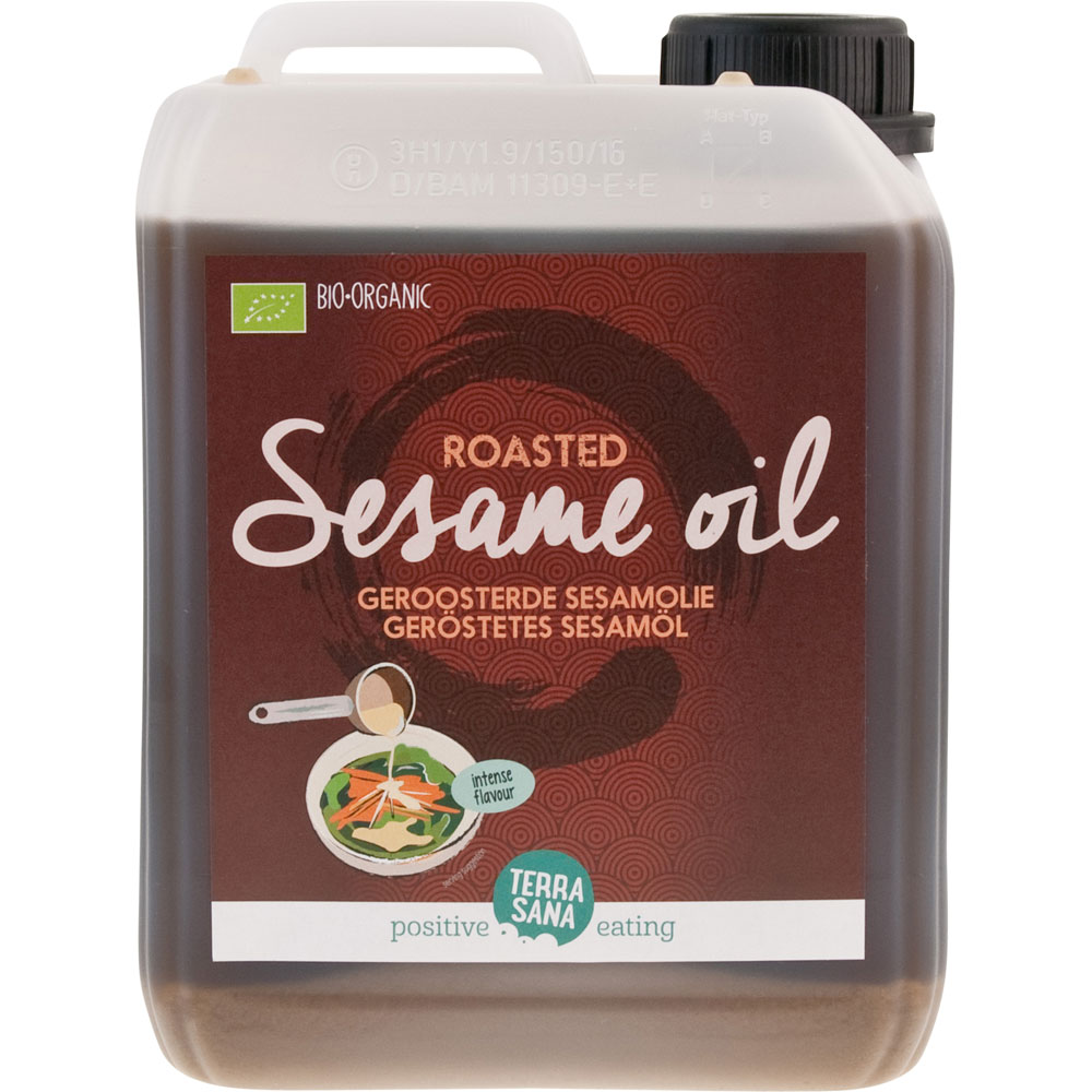 Geröstetes Bio Sesamöl, 2,5l Kanister TerraSana - Bild 1