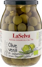 Haltbar bis 15.12.2026   Olive verdi in salamoia | Gr&uuml;ne Oliven in Salzlake 1 kg - Bild 1