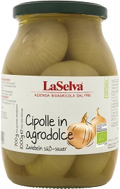Haltbar bis 15.12.26     2er-VE Cipolle in agrodolce | Zwiebeln s&uuml;&szlig;-sauer 1 kg - Bild 1