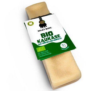 Hunde Leckerli Bio Kaukäse M 60g Milky Bone - Bild 1