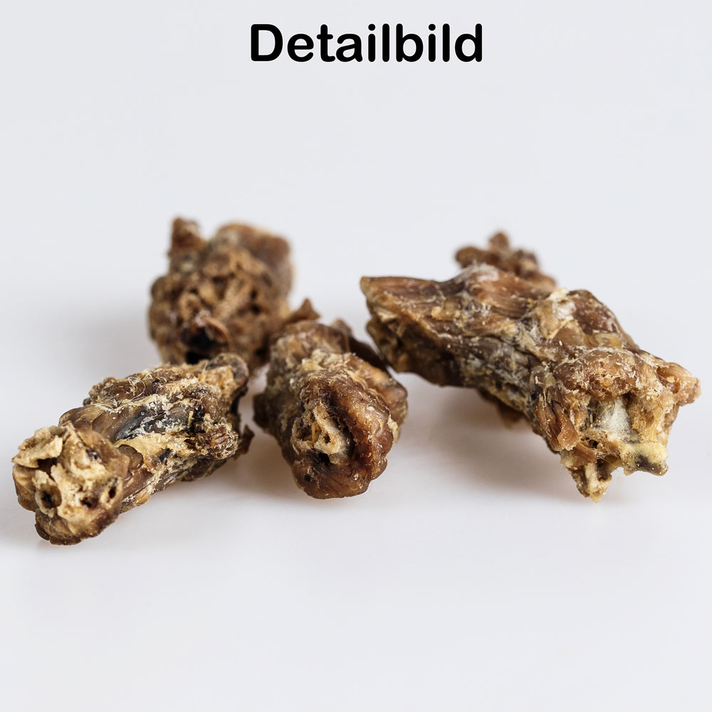Hundejause  Bio-H&uuml;hner JausenH&auml;lse Hunde-Leckerli BigPack 2KG - Bild 2