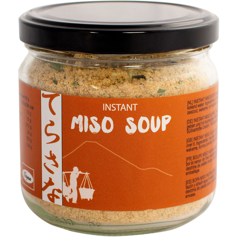 Instant Miso Suppe NICHT BIO, 200g Schraubglas Muso - Bild 1
