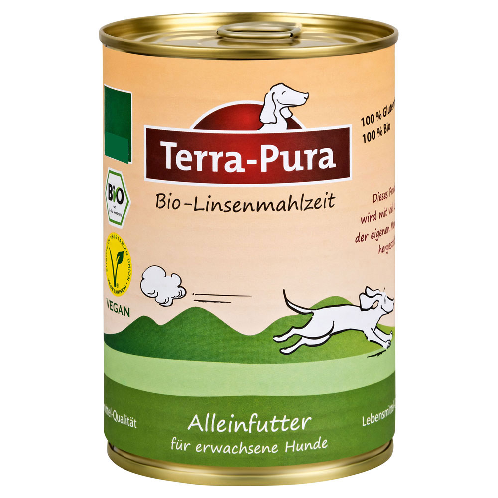 Linsenmahlzeit Bio Hundefutter 350g Terra-Pura - Bild 1