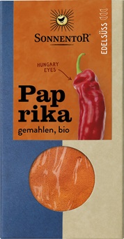 Paprika edels&uuml;&szlig; gemahlen bio 50 g, Packung - Bild 1