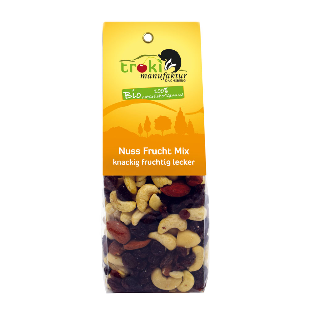 RM   3er-SET Bio Nuss Frucht Mix 200g Troki - Bild 1