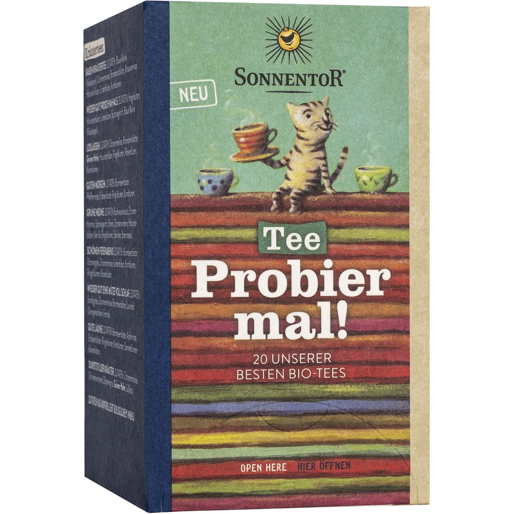 RM 3er-SET BioTeesortiment "Probier-Mal" 34,4g, 20 Doppelkammerbeutel Sonnentor - Bild 1