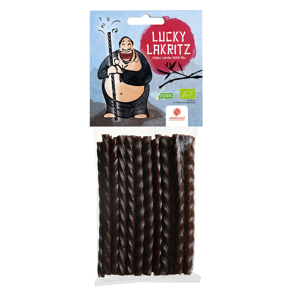 RM 4er-SET Lakritz Bio Lakritzstangen 100g Lucky - Bild 1