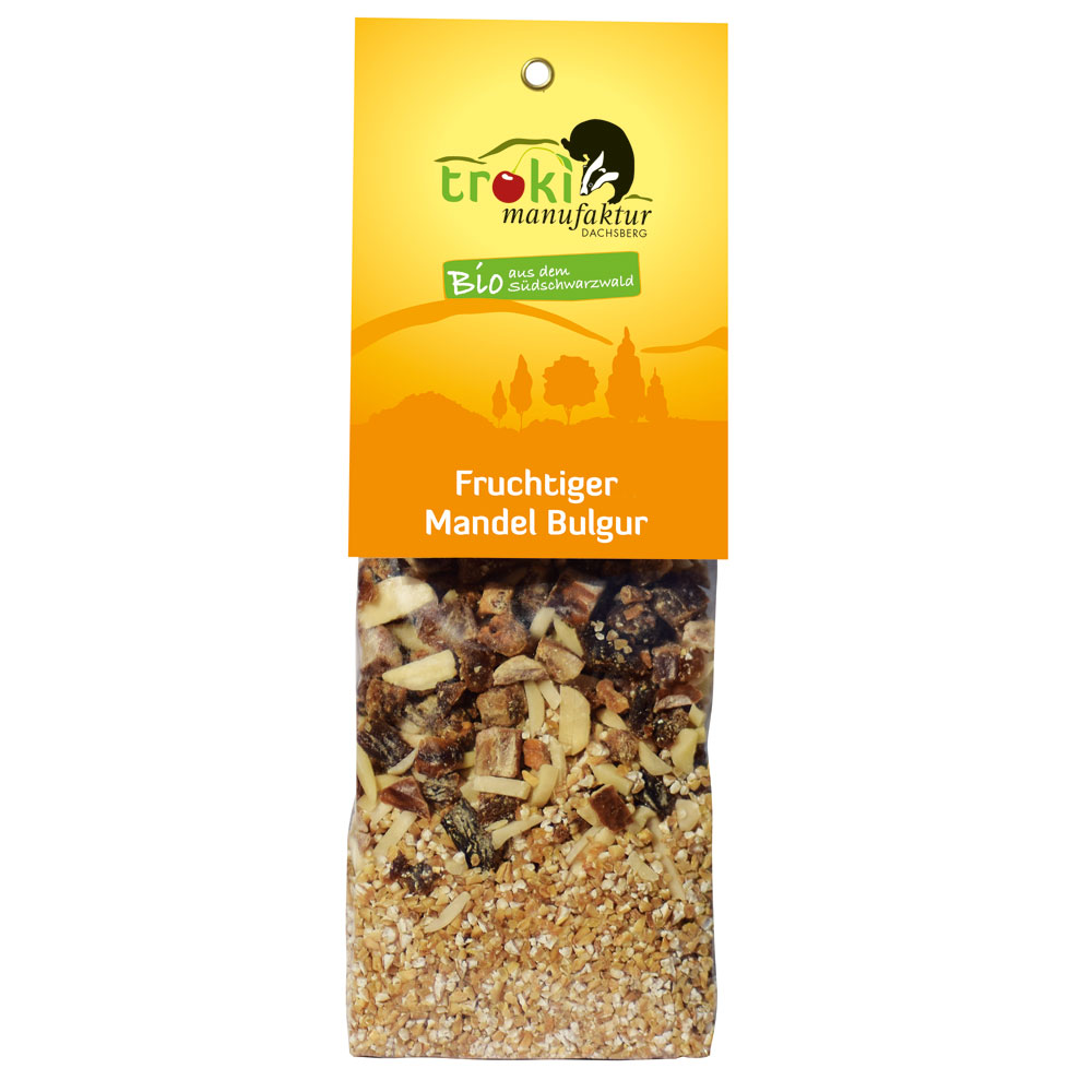 RM   6er-VE Bio Fruchtiger Mandel Bulgur 250g Troki Manufaktur - Bild 1