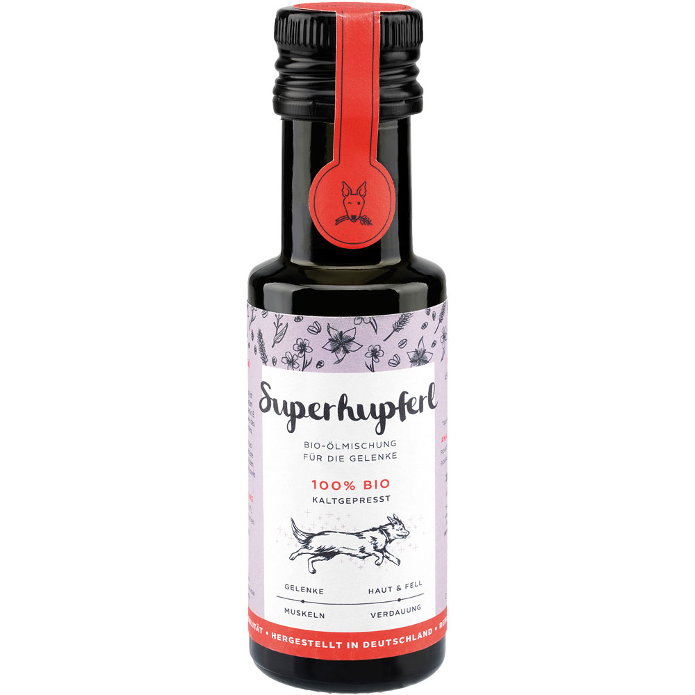 Superhupferl Bio-&Ouml;lmischung f. den Bewegungsapparat, 100ml tinka green - Bild 1