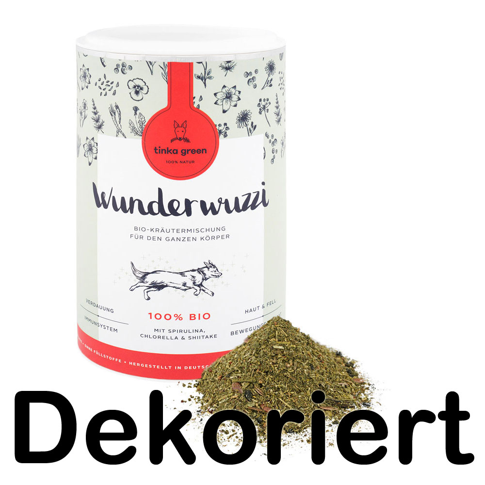 Wunderwuzzi Bio-Kr&auml;utermisch.f. alle K&ouml;rperfunktionen, 150g tinka green - Bild 2