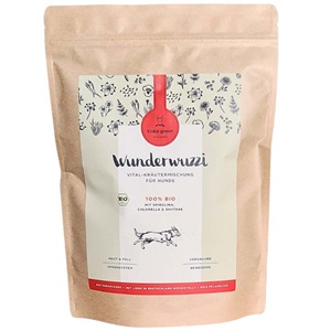 Wunderwuzzi Bio Kr&auml;utermischung f. alle K&ouml;rperfunktionen Nachf&uuml;llpack 400g Tinka Green - Bild 1