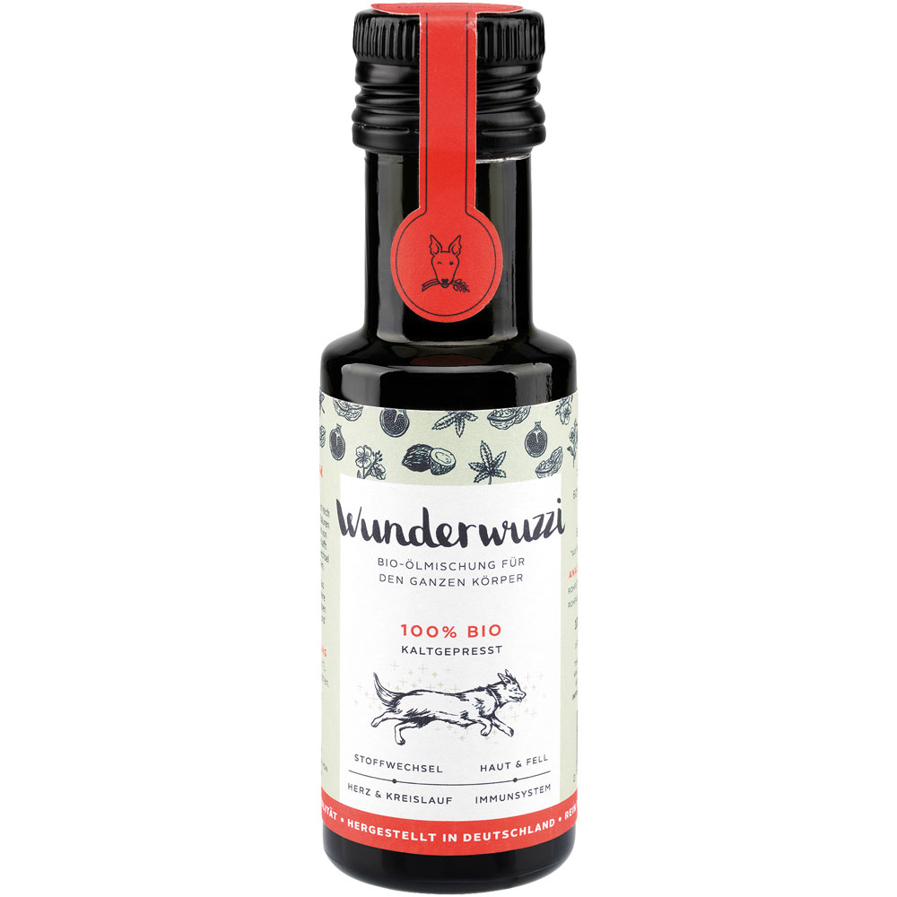 Wunderwuzzi Bio-&Ouml;lmischung f. alle K&ouml;rperfunktionen, 100ml tinka green - Bild 1