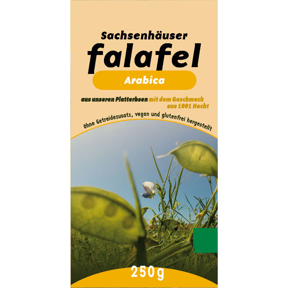 leer Haltbar bis 25.09.2024 Bio Falafel Arabica 250g Biolandhof Klein - Bild 1